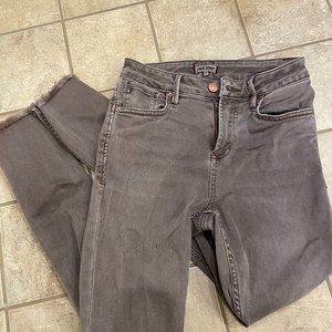 Jeans - Dear John size 25 faded wine , fringed cut